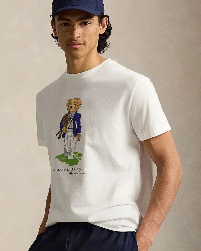 Polo Ralph Lauren erkek pamuklu Wimbledon tişört