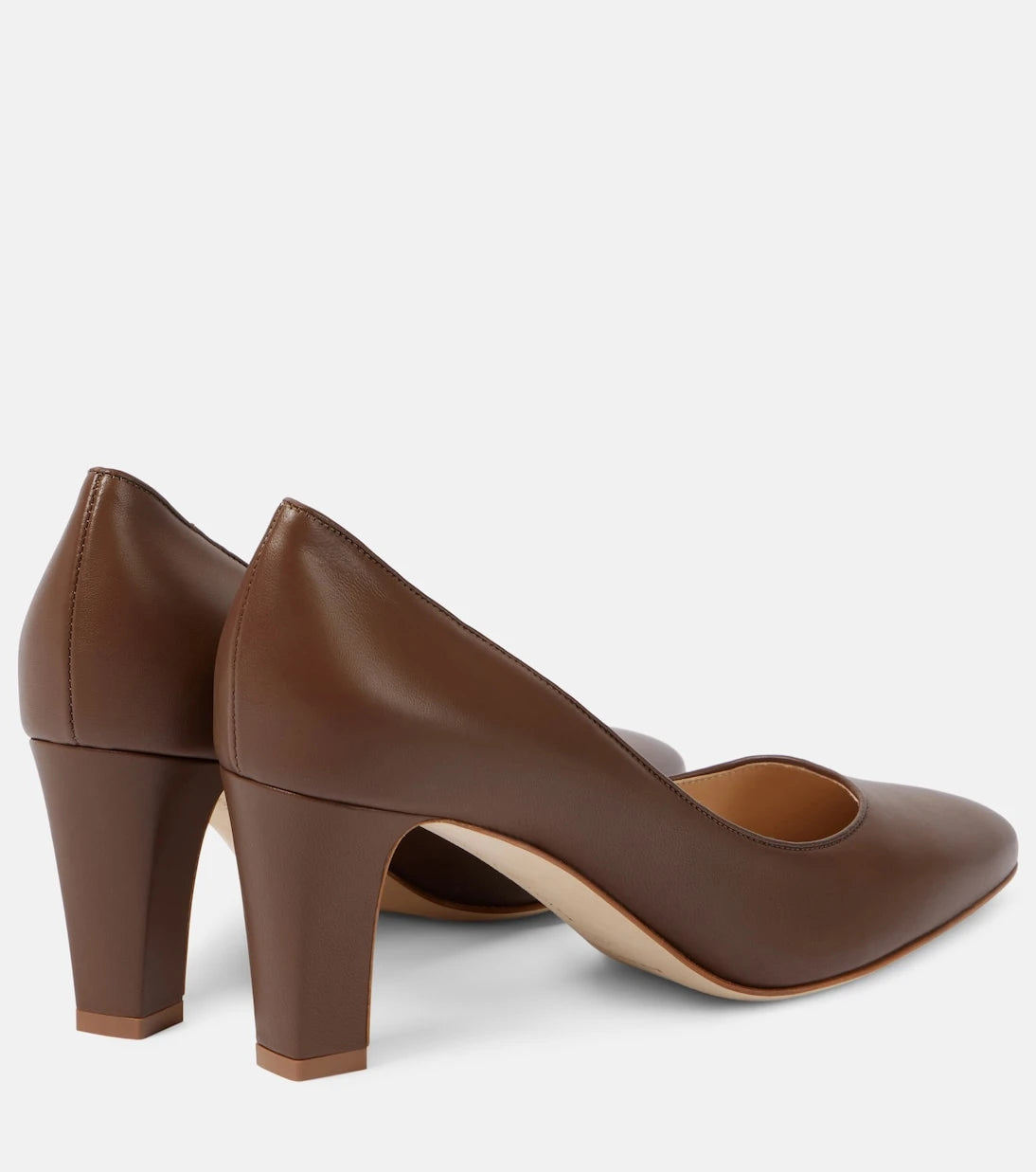 Manolo Blahnik - حذاء سيكوتو 70 الجلدي بكعب عالٍ