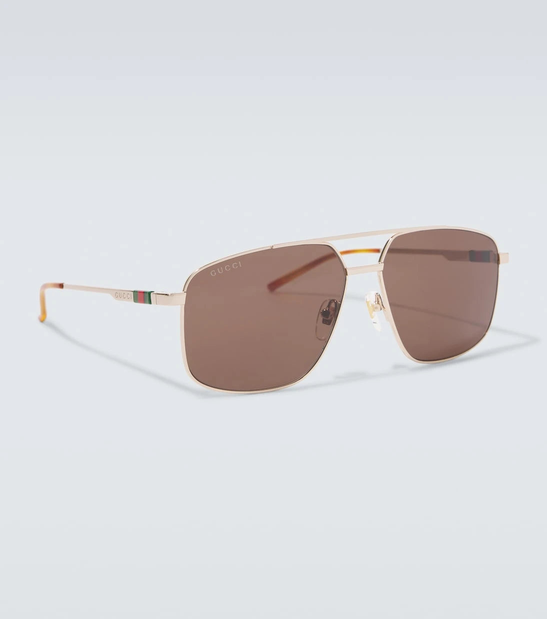 Gucci - Web square sunglasses