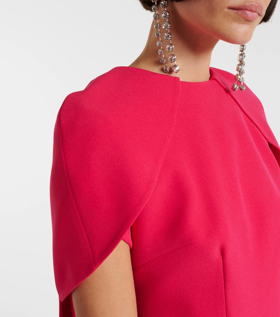 Safiyaa - Ginkgo caped gown