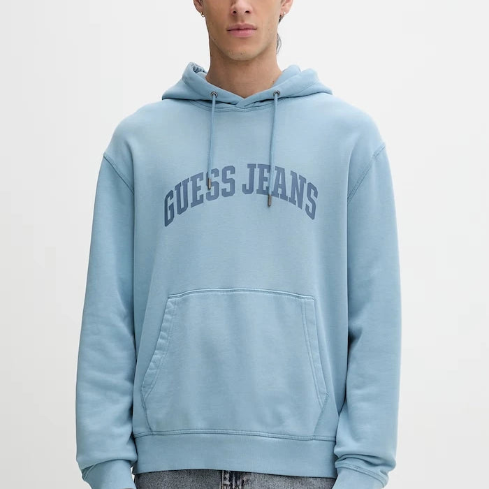 Guess Jeans суичър с качулка мъжки от памук