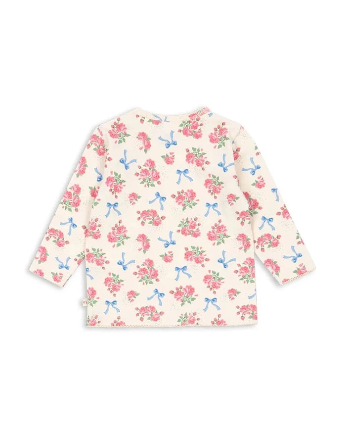 Konges Sløjd BASIC BLOUSE GOTS Uzun Kollu Bebek Bluzu