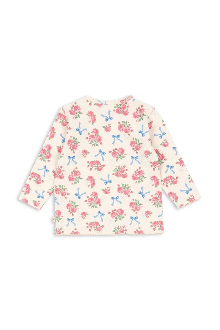 Konges Sløjd BASIC BLOUSE GOTS Uzun Kollu Bebek Bluzu