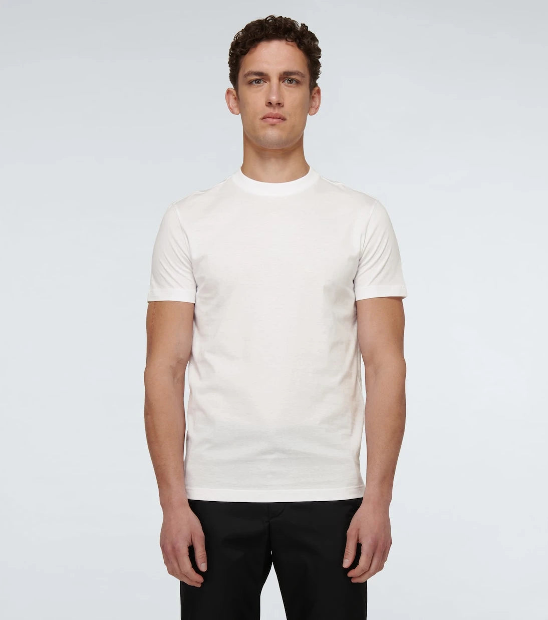 Prada - Three pack cotton-jersey T-shirts