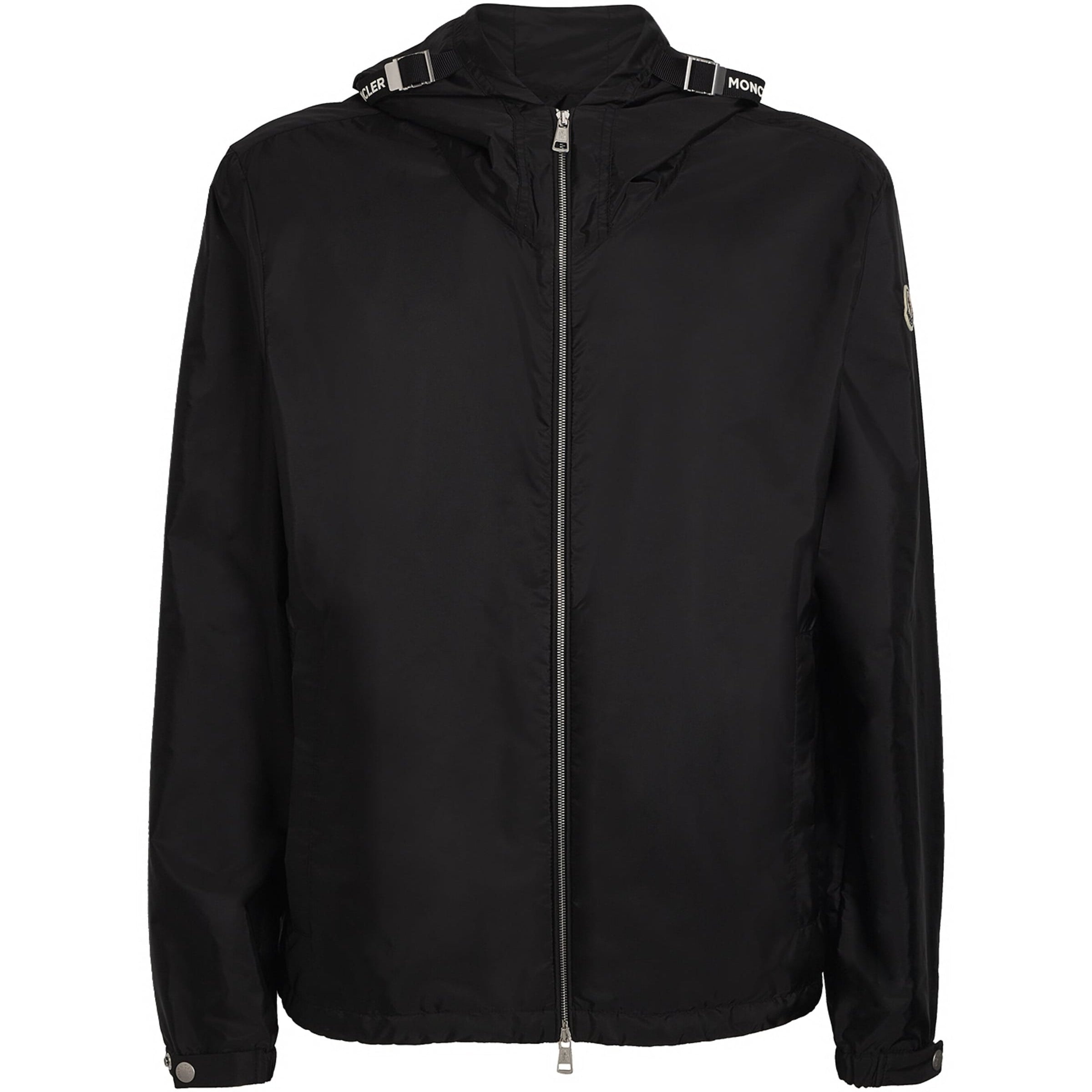 Moncler Black Water-Repellent Remoray Windbreaker Jacket
