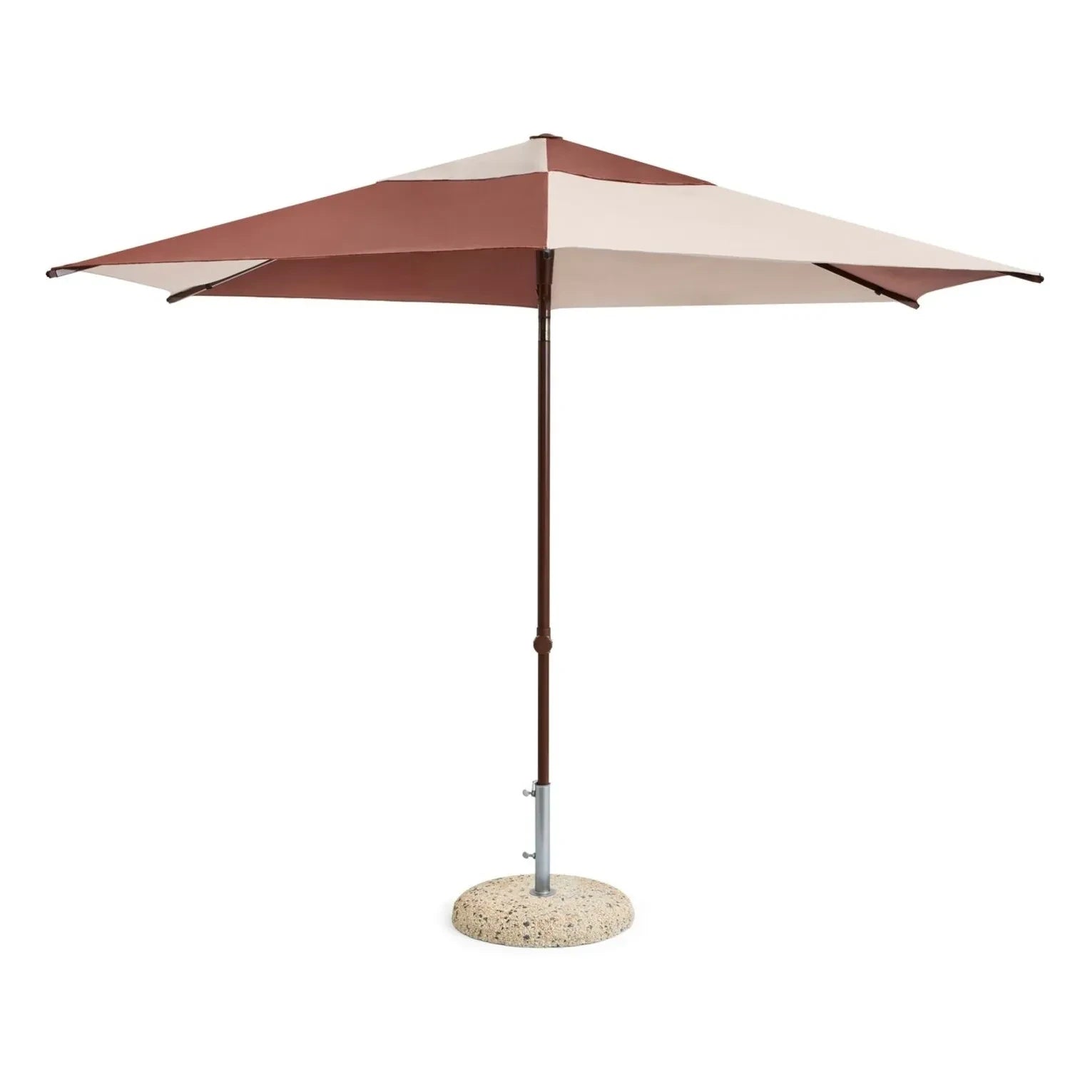Hay - Hexagonal parasol Terrazza | Burgundy