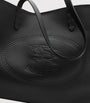 Burberry Black Leather Highlands Tote Bag