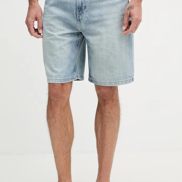 Calvin Klein Jeans erkek kısa pantolon, keten karışımlı