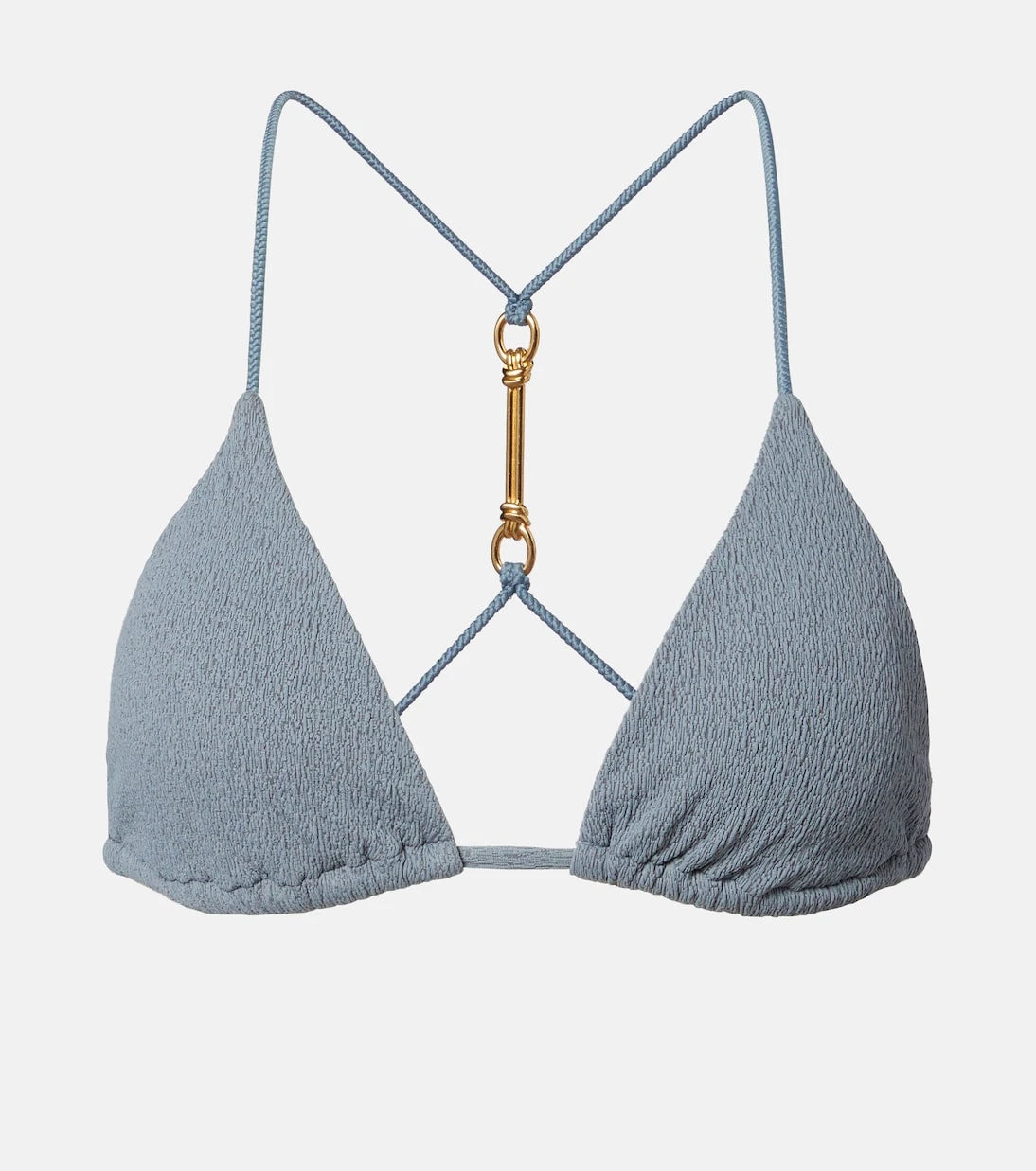 ViX Paula Hermanny - Nika embellished triangle bikini top