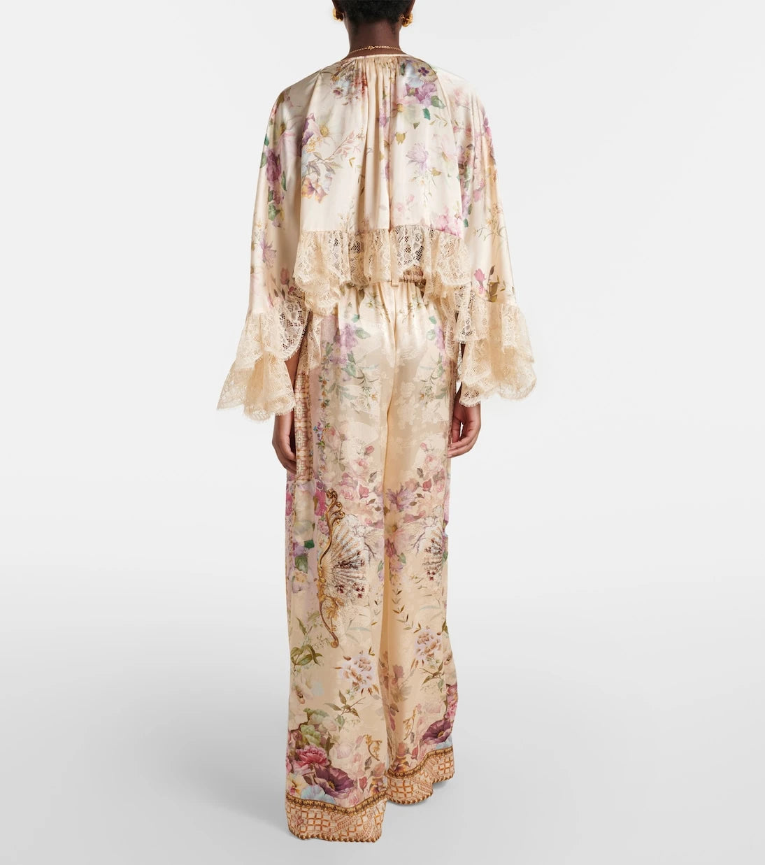 Camilla - Printed wide-leg pants
