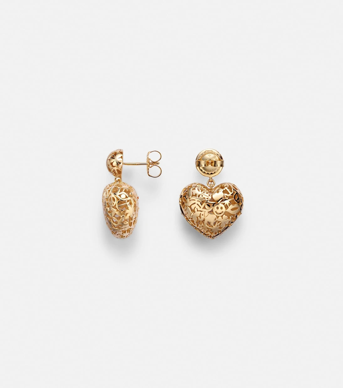 Sydney Evan - Icon Wallpaper 14kt gold drop earrings