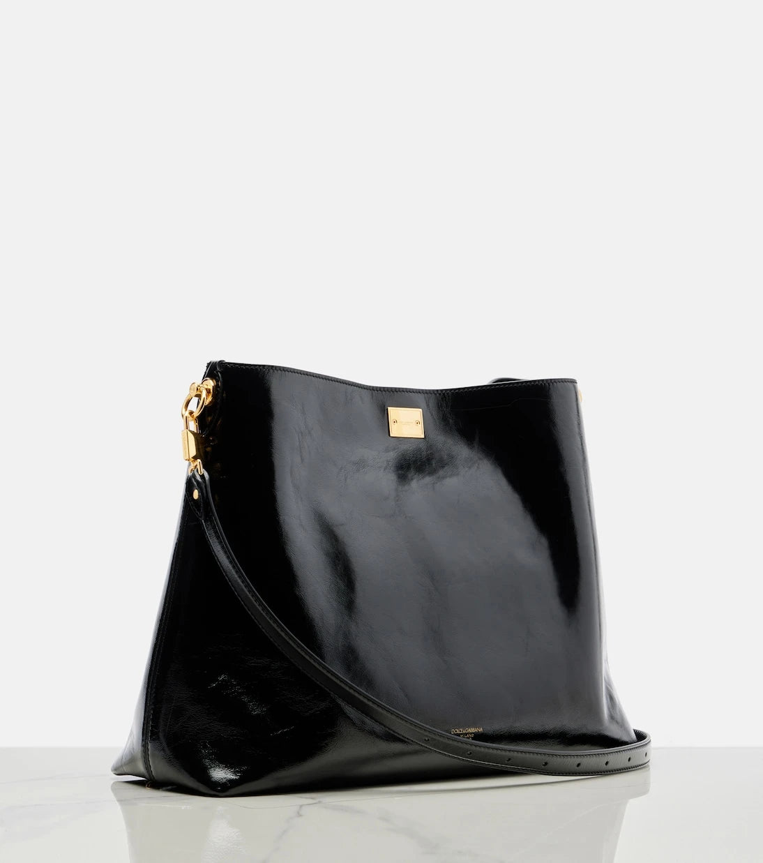 Dolce&Gabbana - Vittoria Large leather tote bag