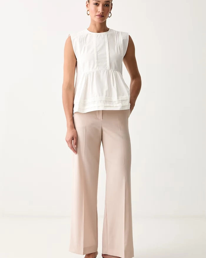 Weekend Max Mara pamuklu kadın bluzu WKDVALLO