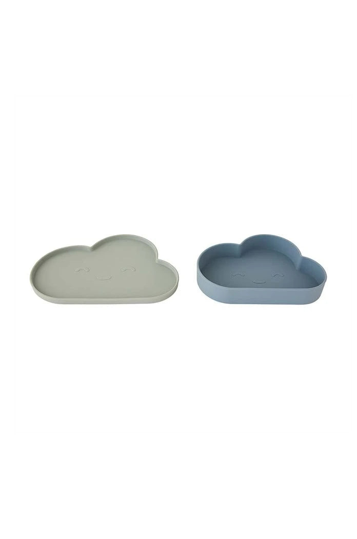 OYOY Chloe Cloud Tabak ve Kase Seti 23,5 / 19,5 cm