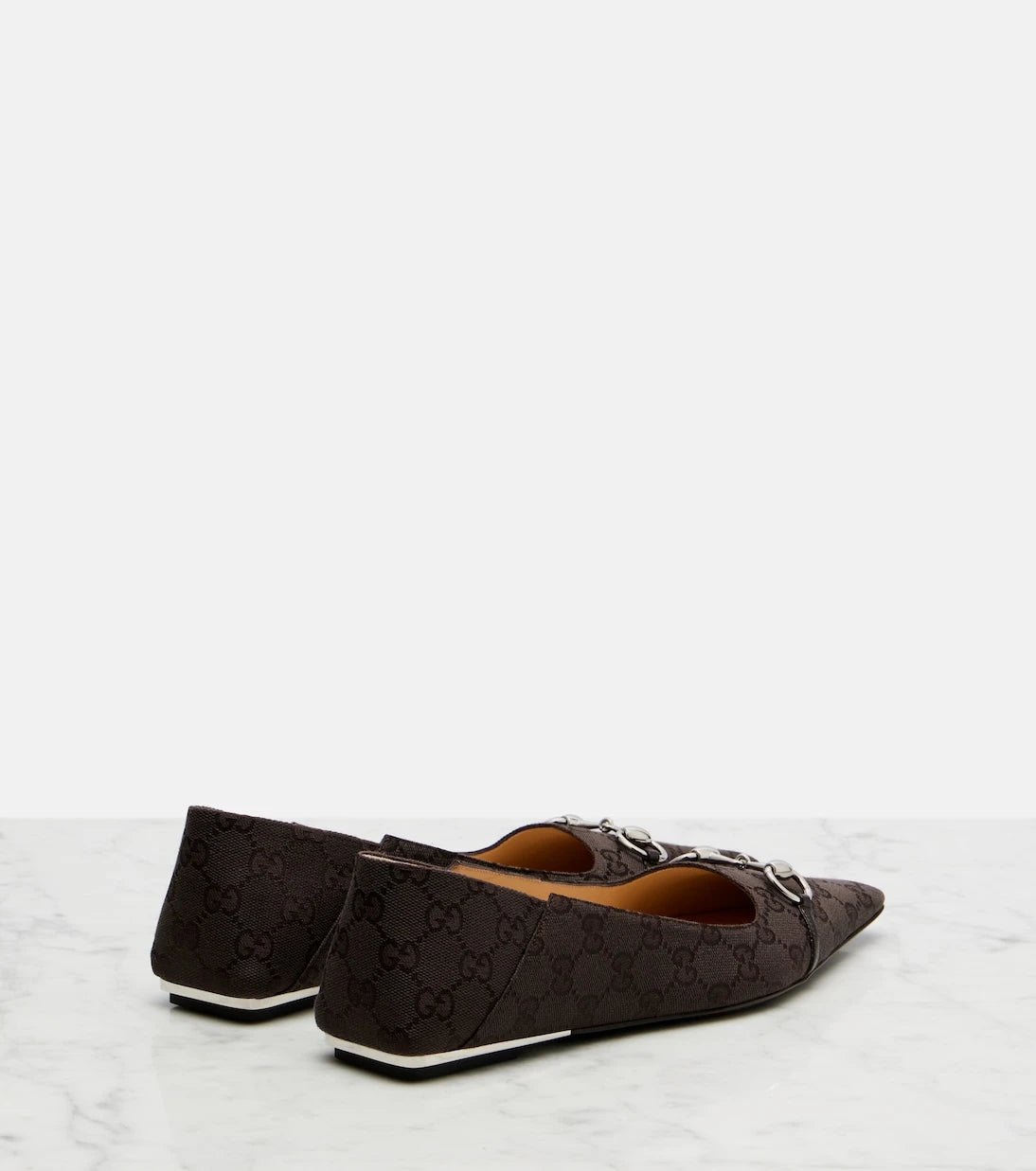 Gucci - Vittoria GG canvas ballet flats