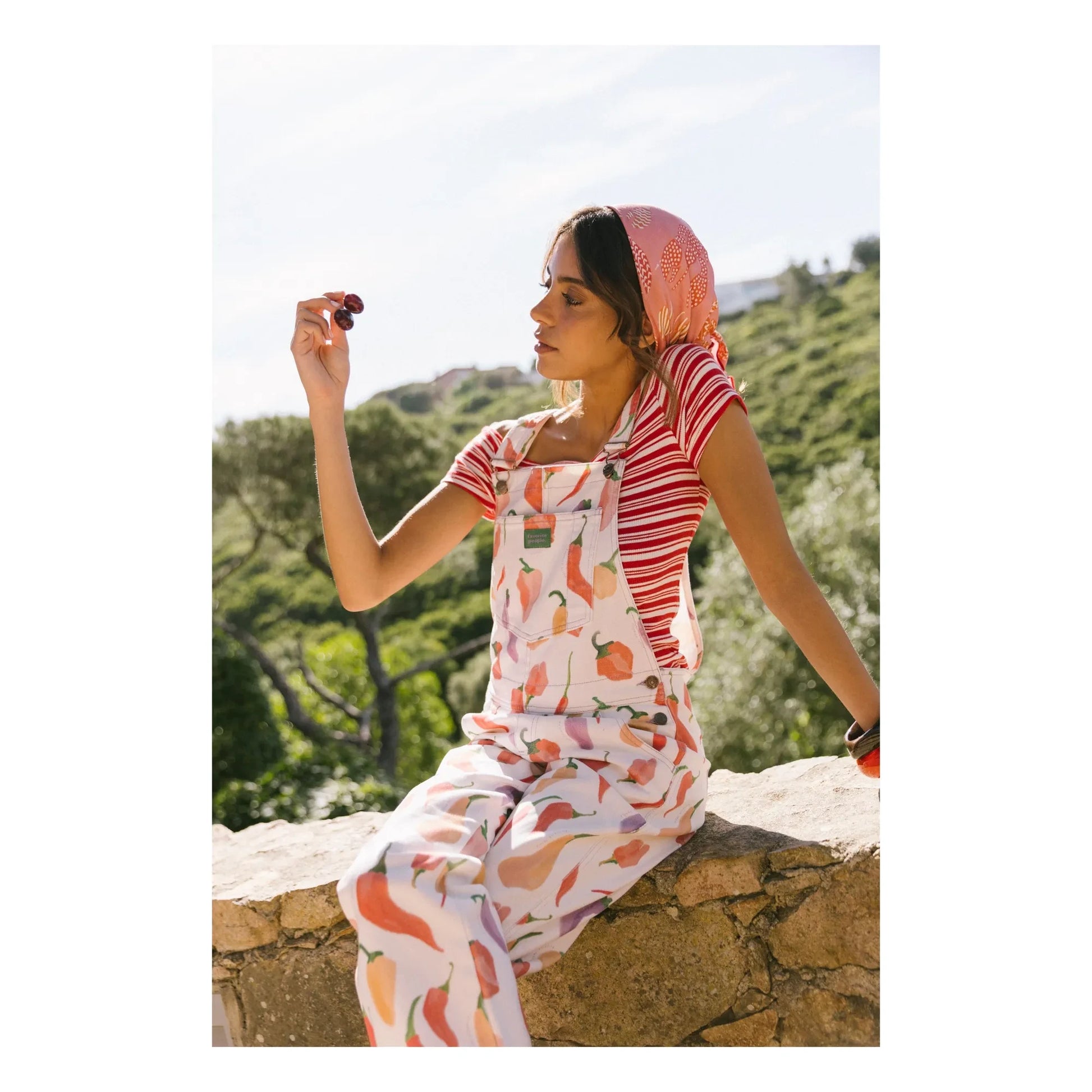 Favorite People - Peperone Peppers overalls - Women's collection | White
