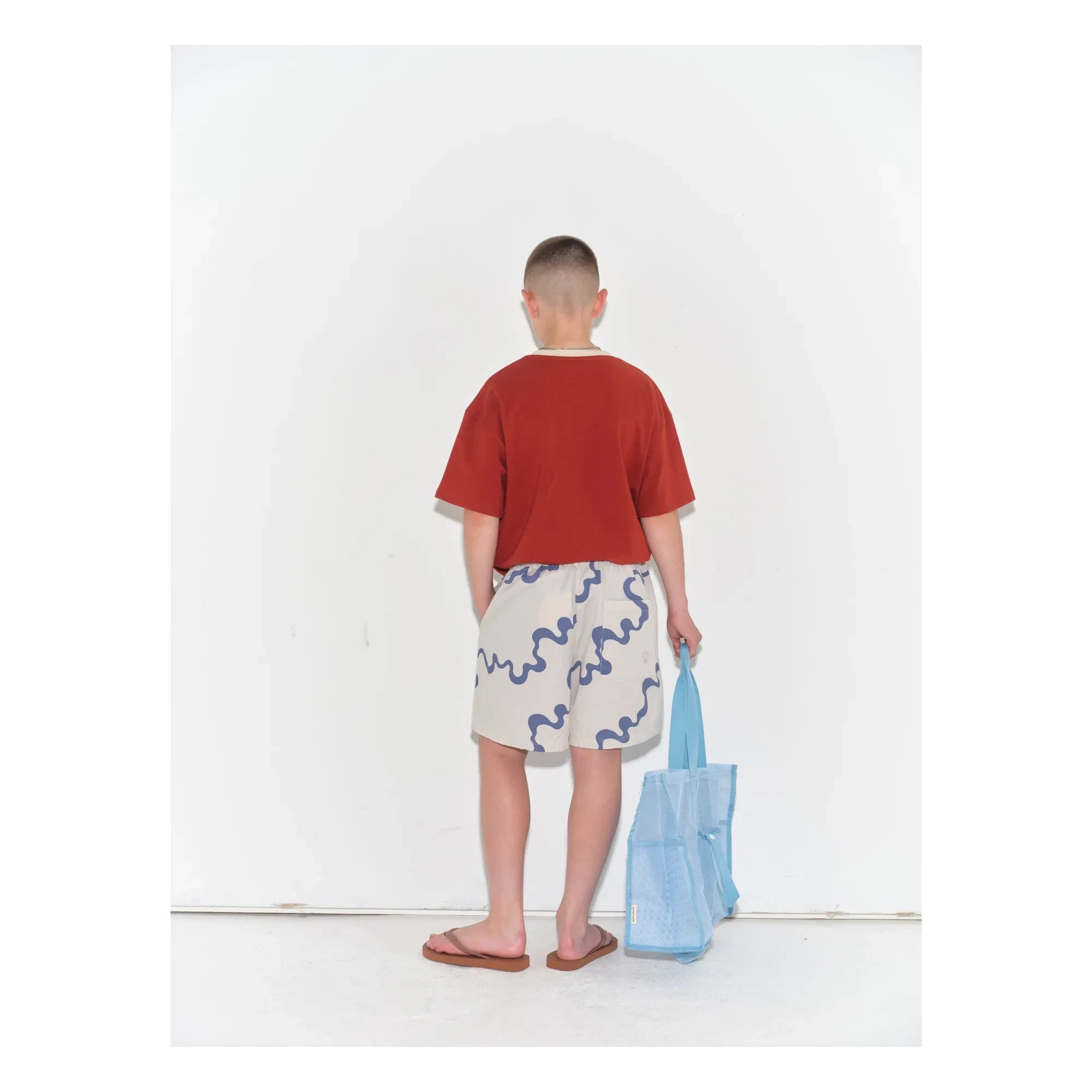 Main Story - Abstract Jogger Shorts Organic Cotton | Ecru