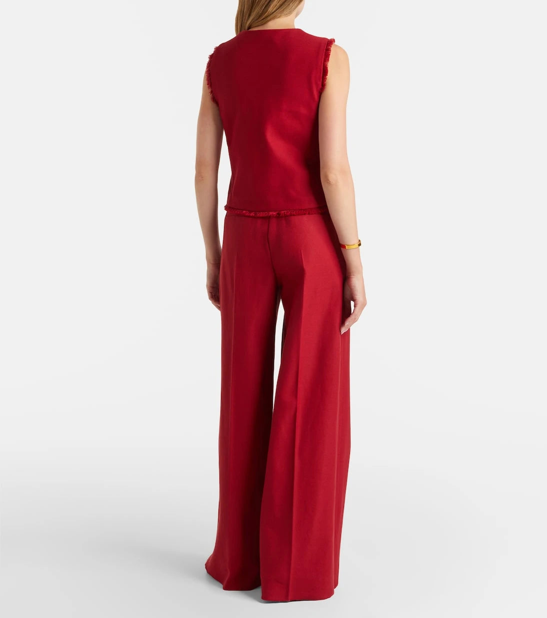 Max Mara - Rito cotton wide-leg pants