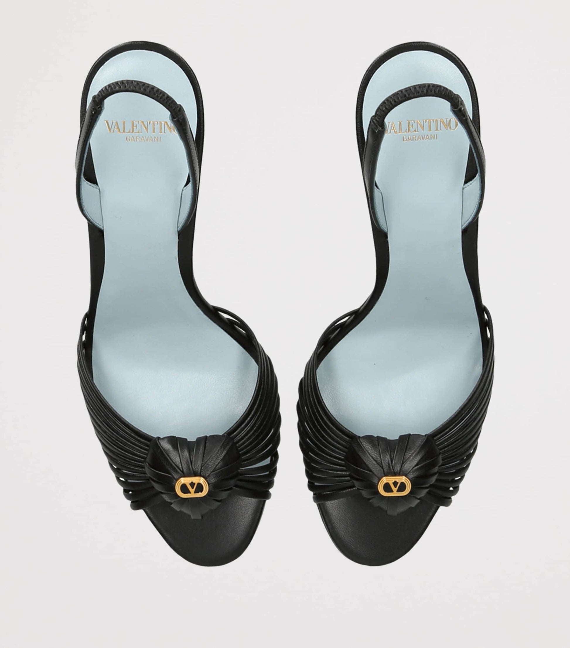Valentino Garavani Leather Royal Slingback Heels 85