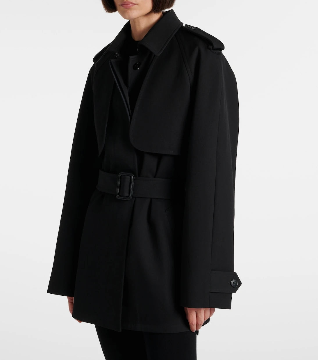 The Row - Usuaia belted virgin wool jacket