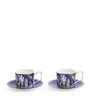 Set of 2 Renaissance Teacups and Saucers