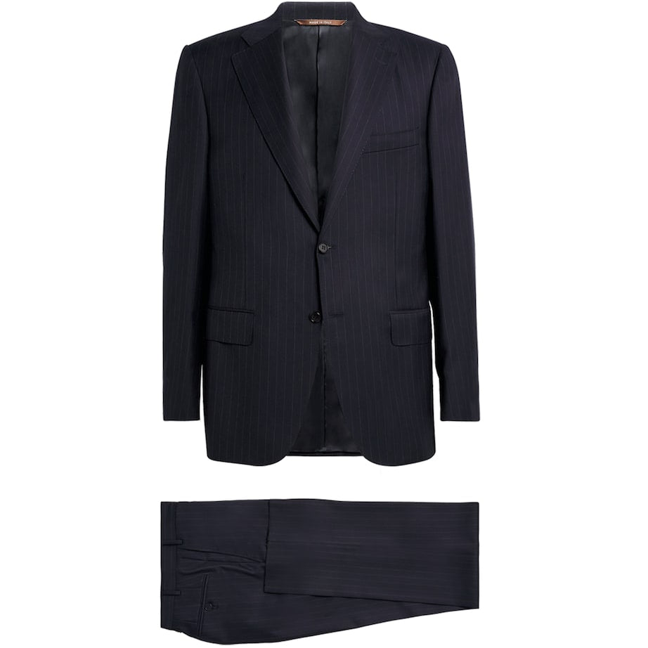 Canali Wool Pinstripe 2-Piece Suit