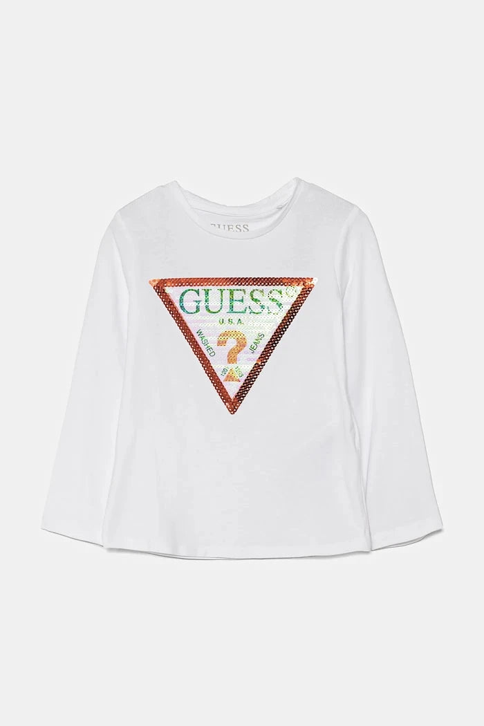 Детска блуза с дълги ръкави Guess