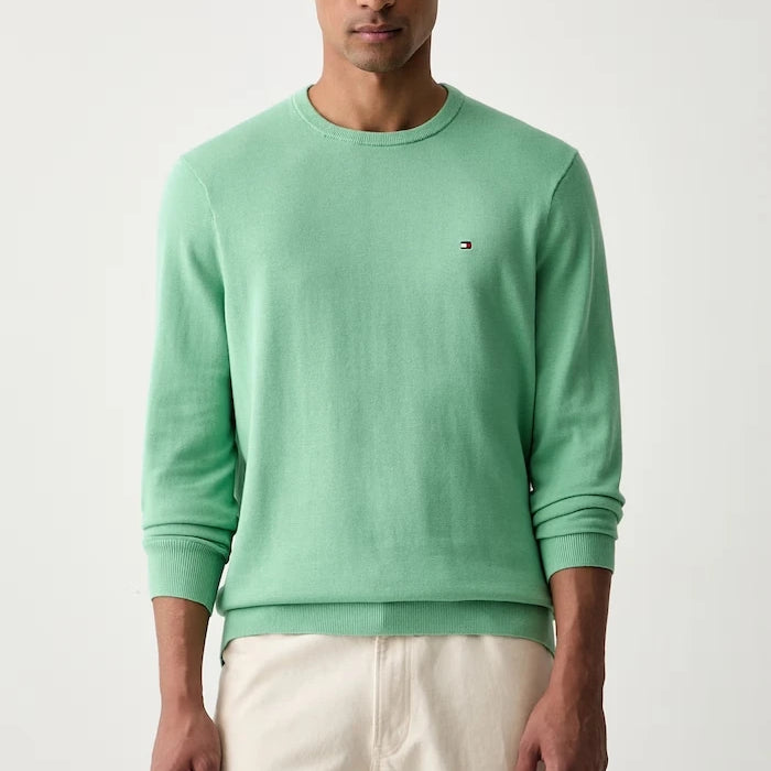 Tommy Hilfiger erkek pamuklu kazak
