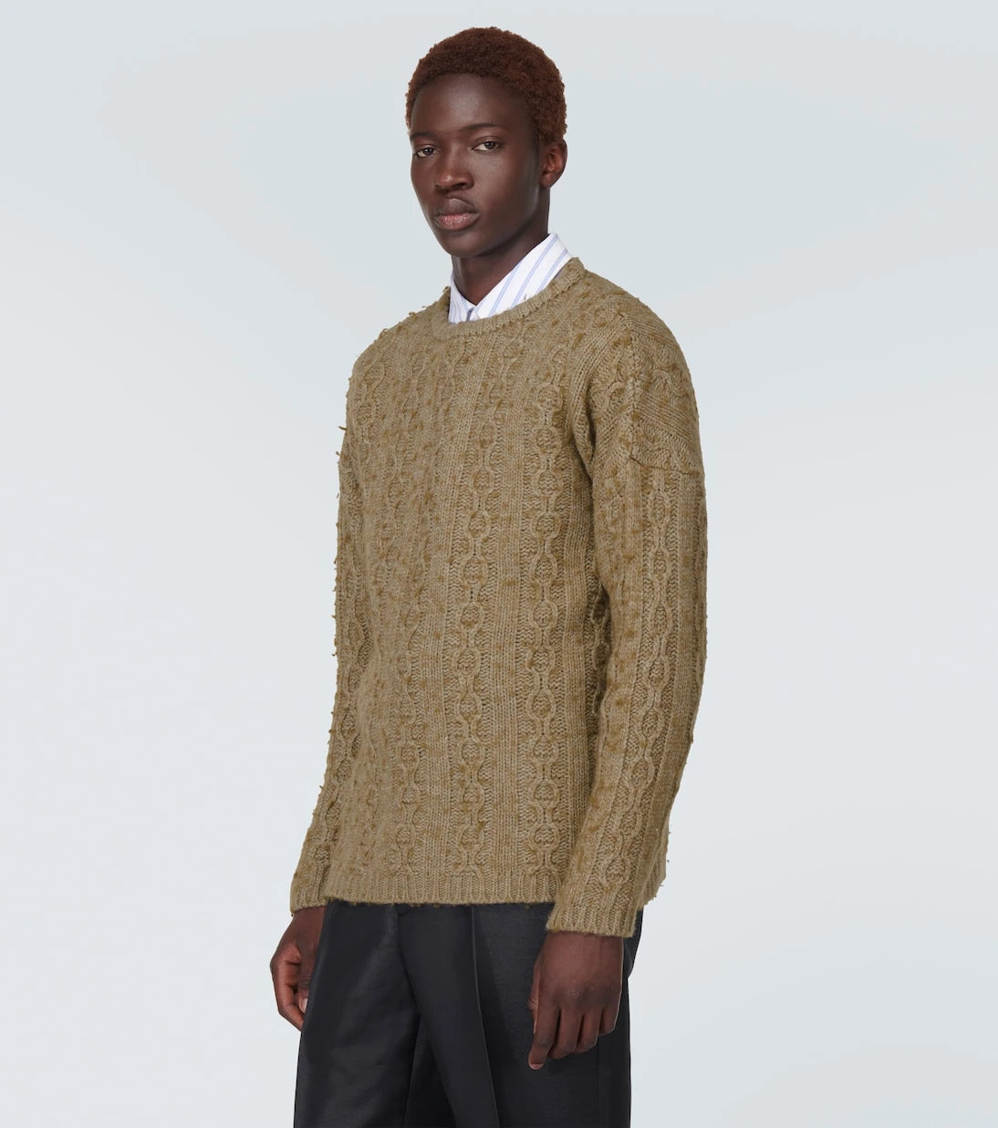 Our Legacy - Aran wool-blend sweater