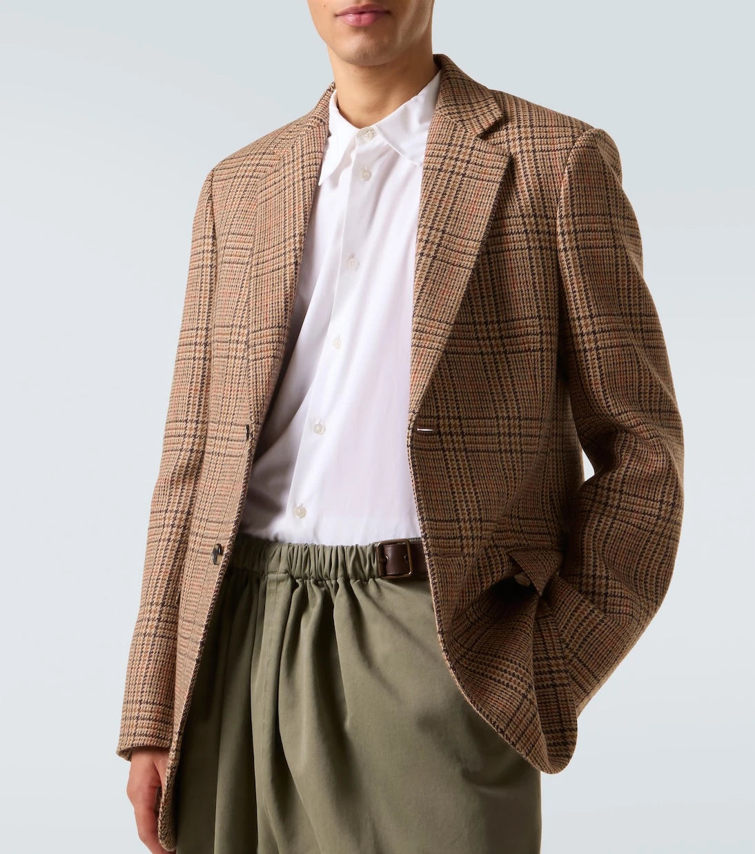 Loewe - Prince of Wales check wool blazer