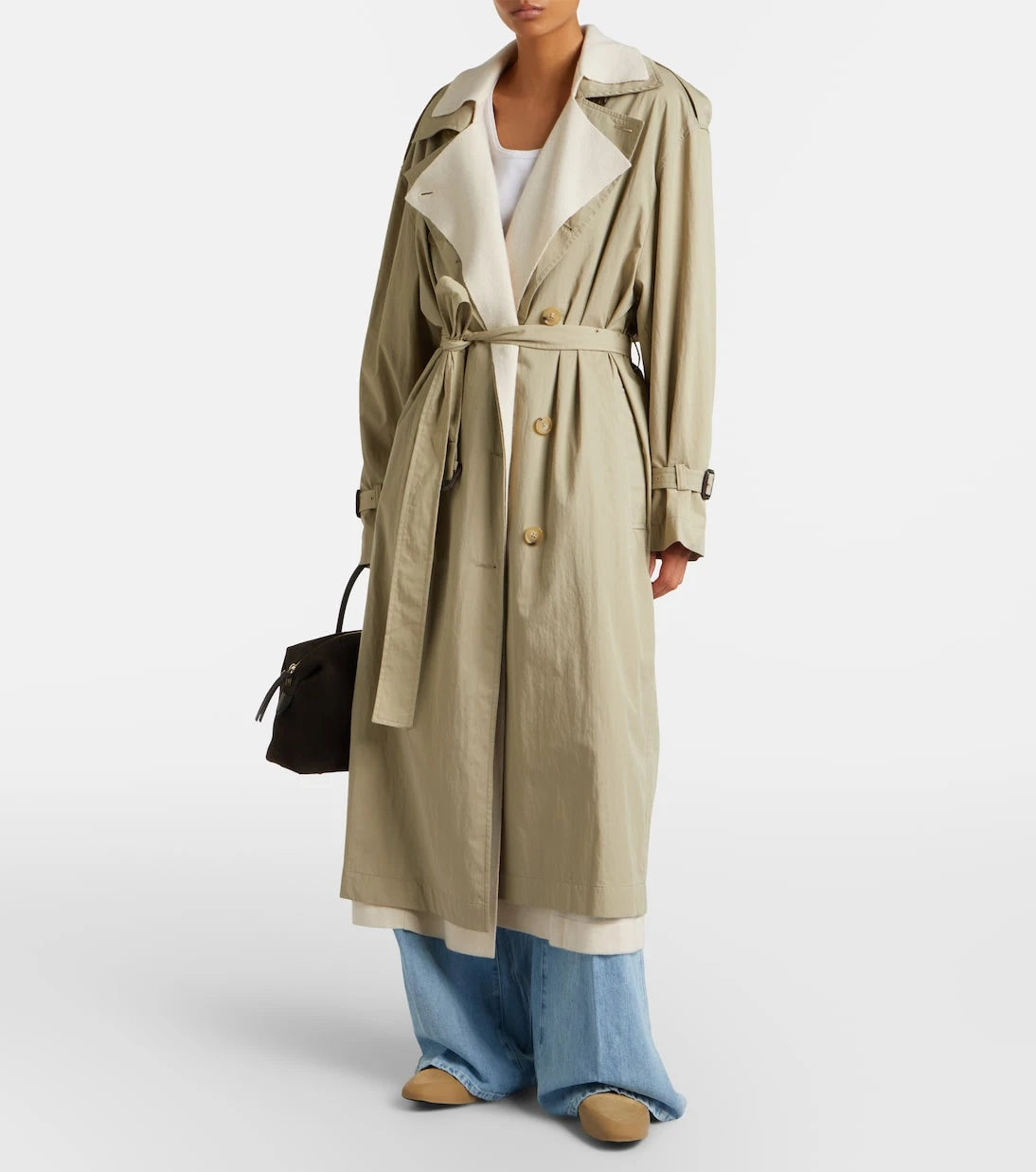 Le Monde Béryl - Apres Ski shearling-lined suede ballet flats