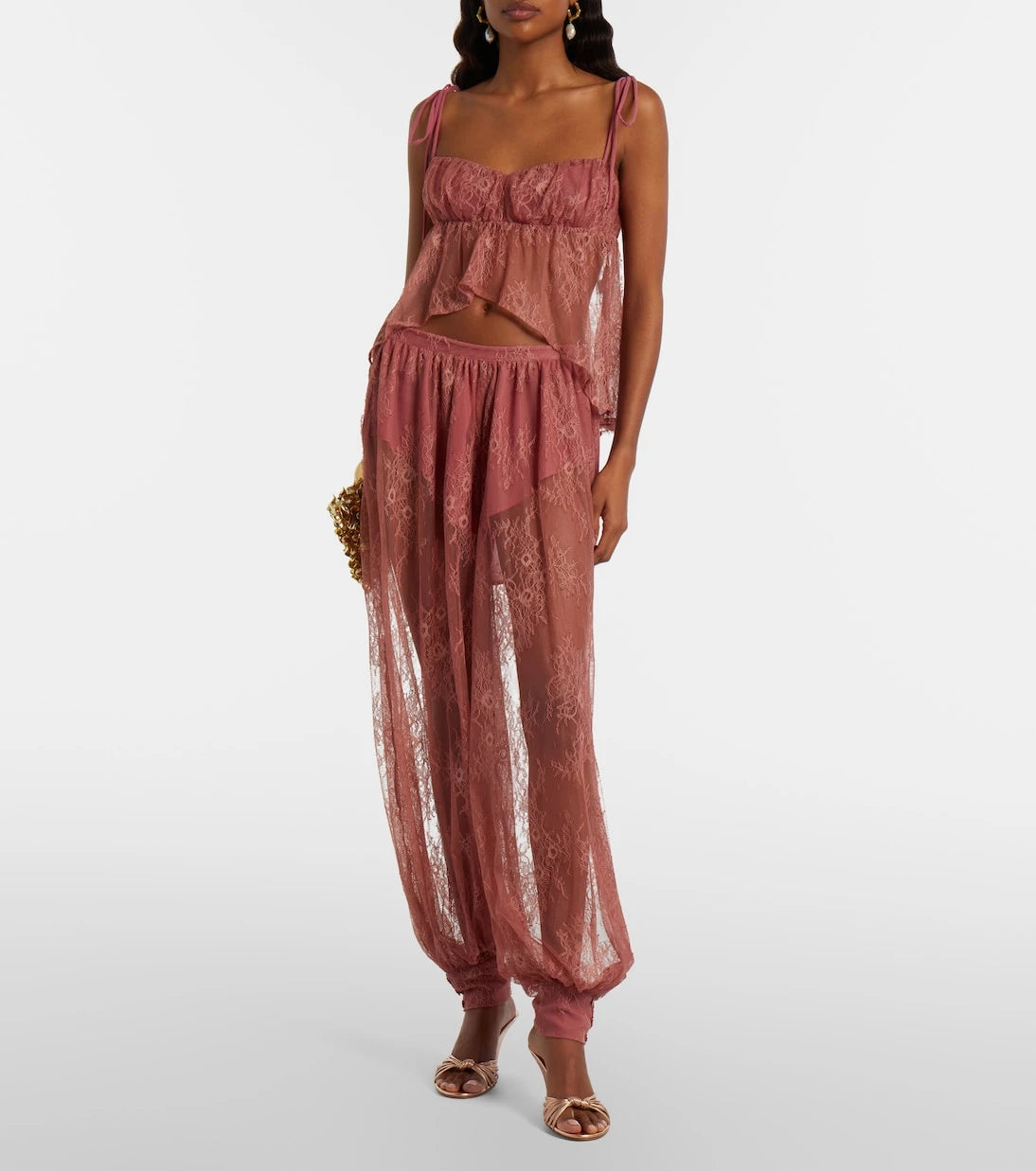 Bananhot - Kendall lace crop top