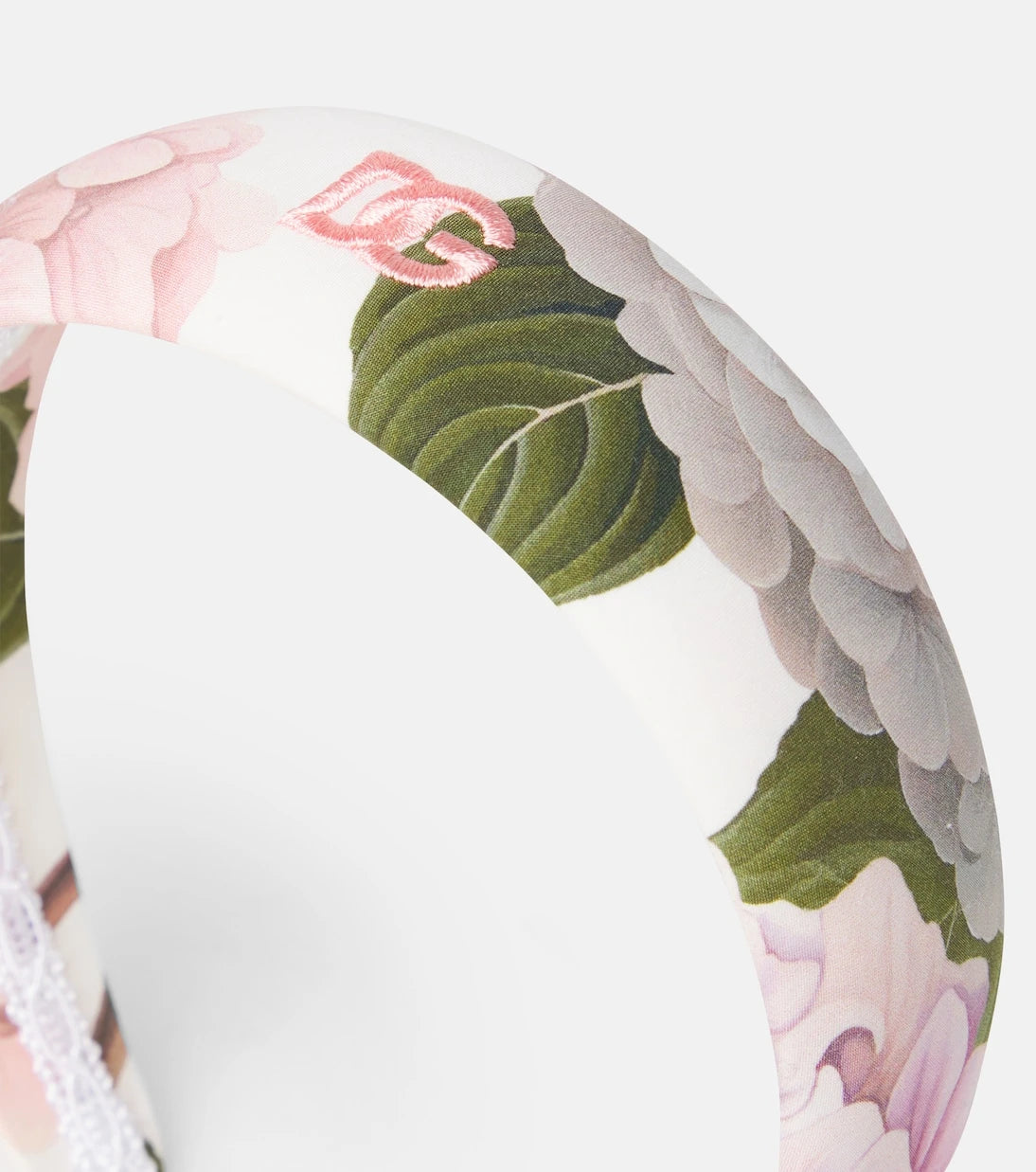 Dolce&Gabbana Kids - DG embroidered floral headband