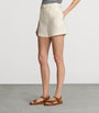 White Linen Denise Shorts