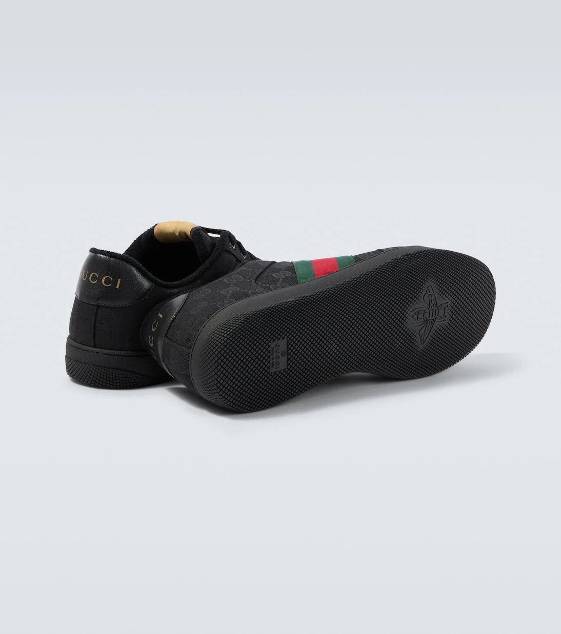 Gucci - حذاء سنيكرز سكرينر GG كانفاس