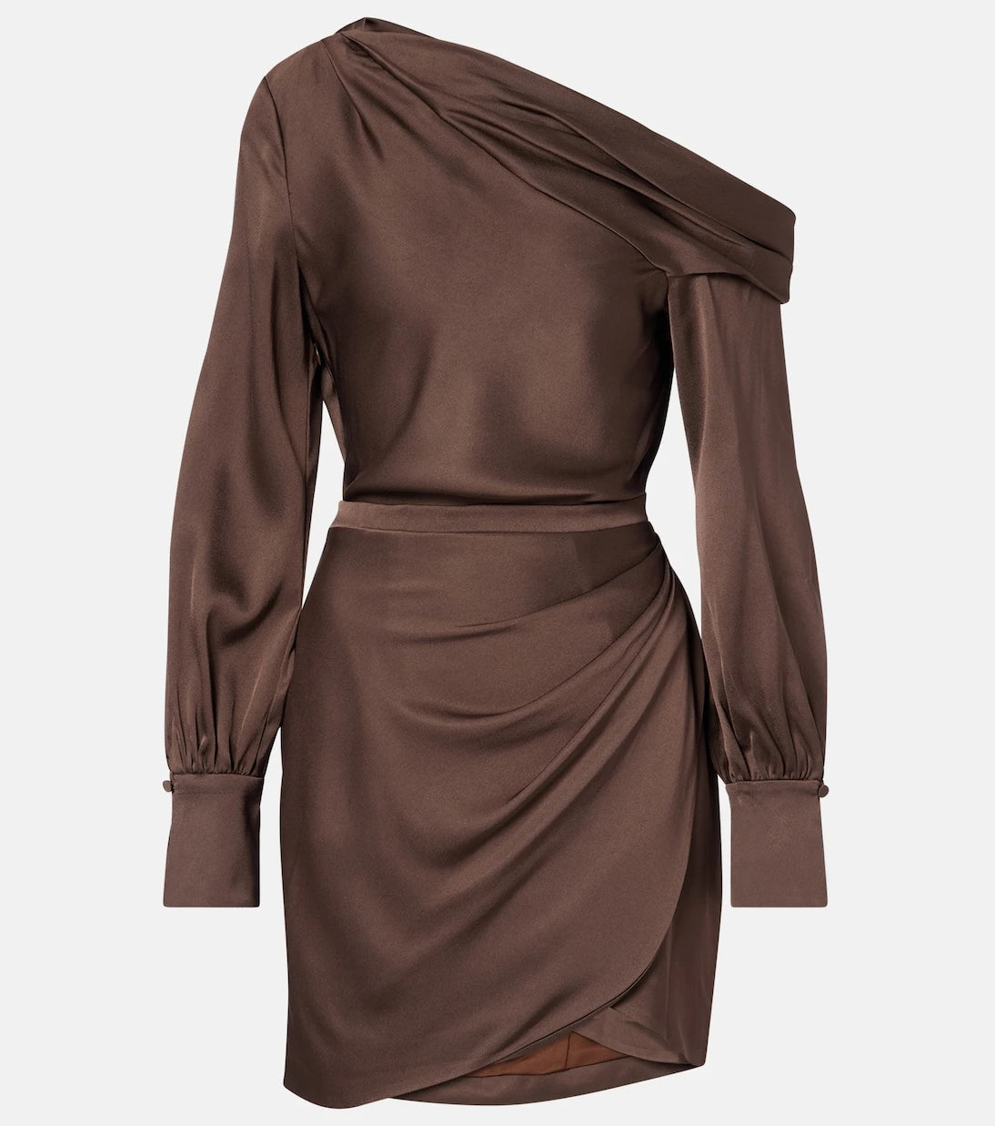 Simkhai - Cameron draped one-shoulder minidress