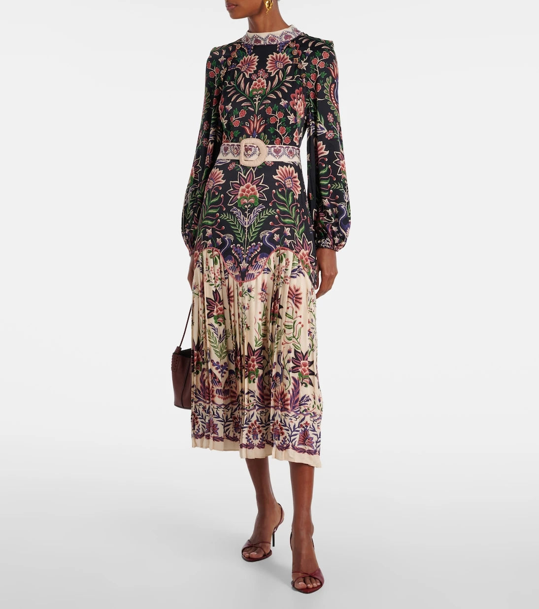 Farm Rio - Marvelous Garden floral midi dress