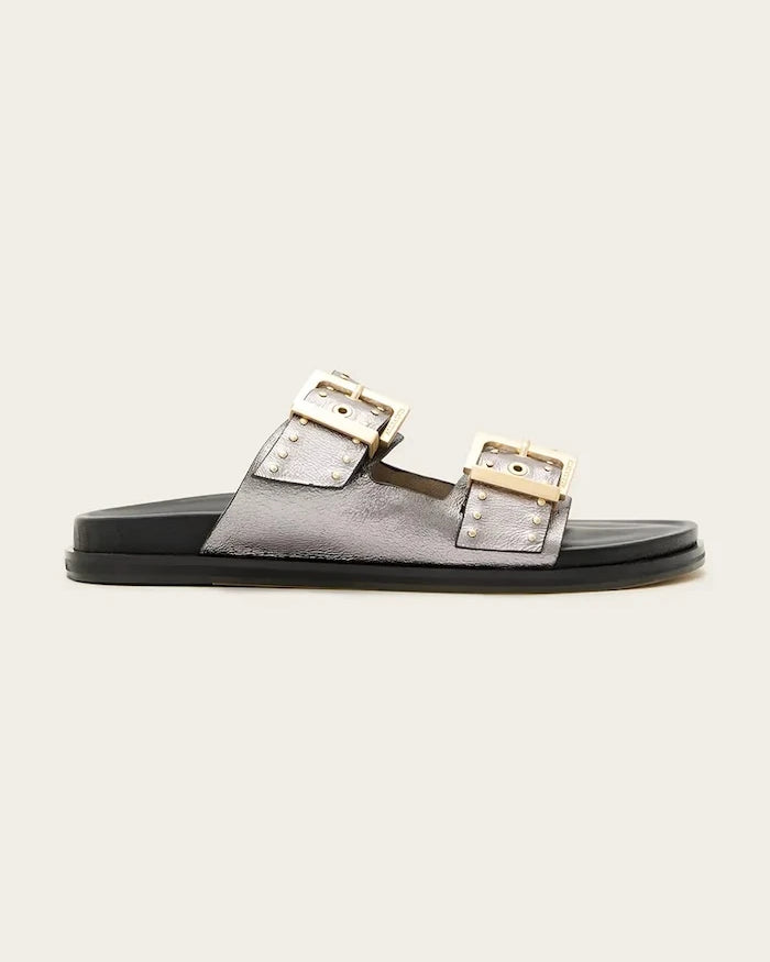 AllSaints Magda Stud Sandal Deri Terlik