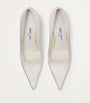 Ivory Ixia 80 Satin Pumps