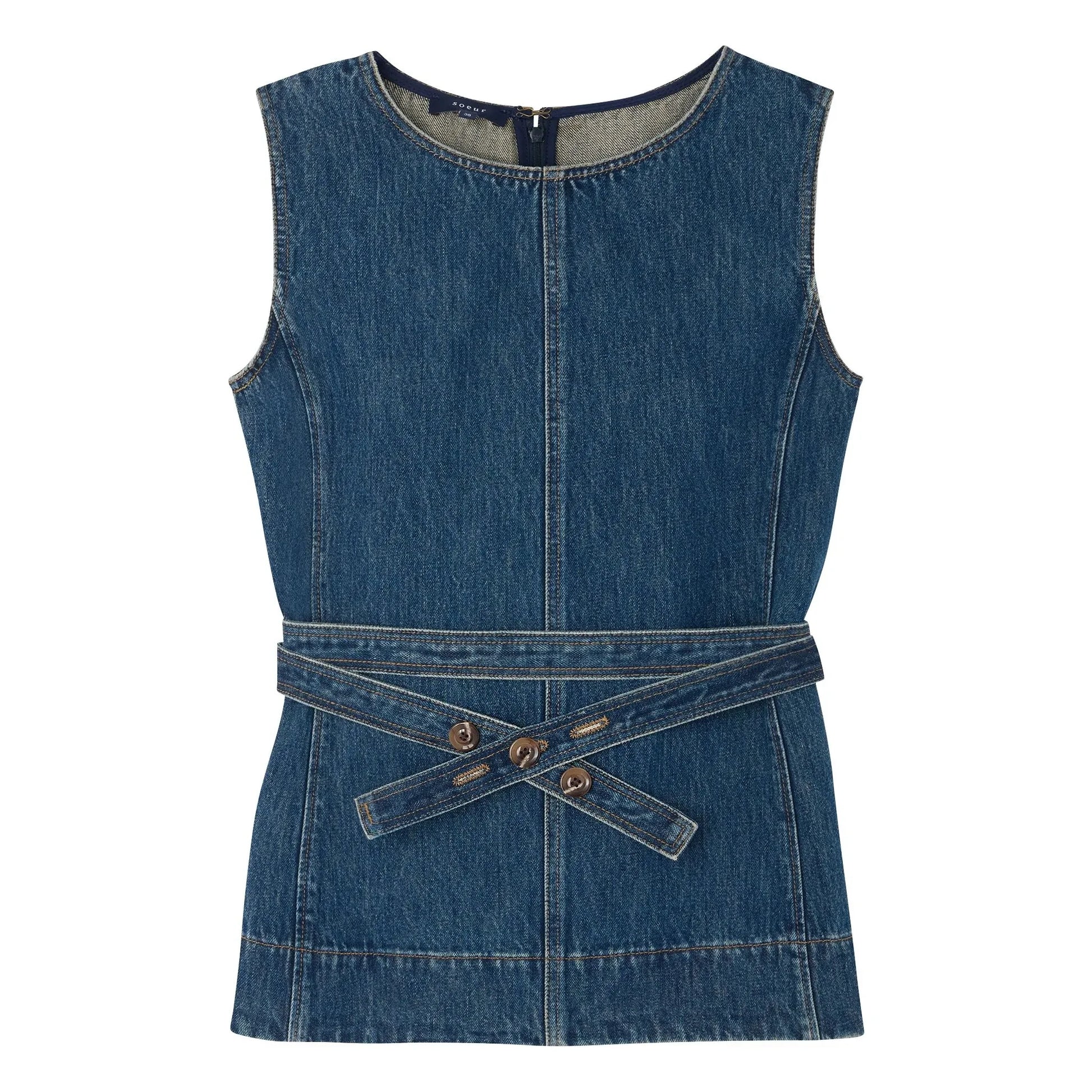 Soeur - Top Chance | Denim blue
