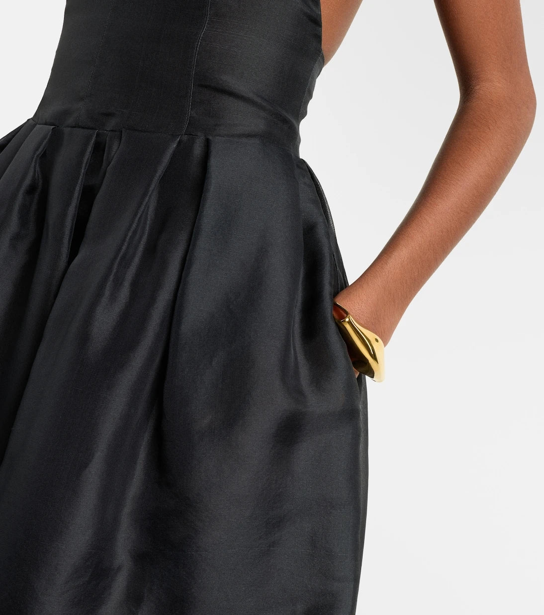 Khaite - Colette silk organza midi dress