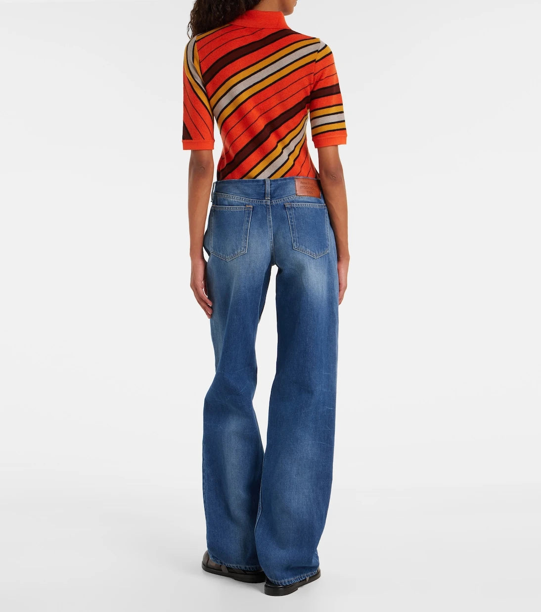 Acne Studios - Low-rise wide-leg jeans