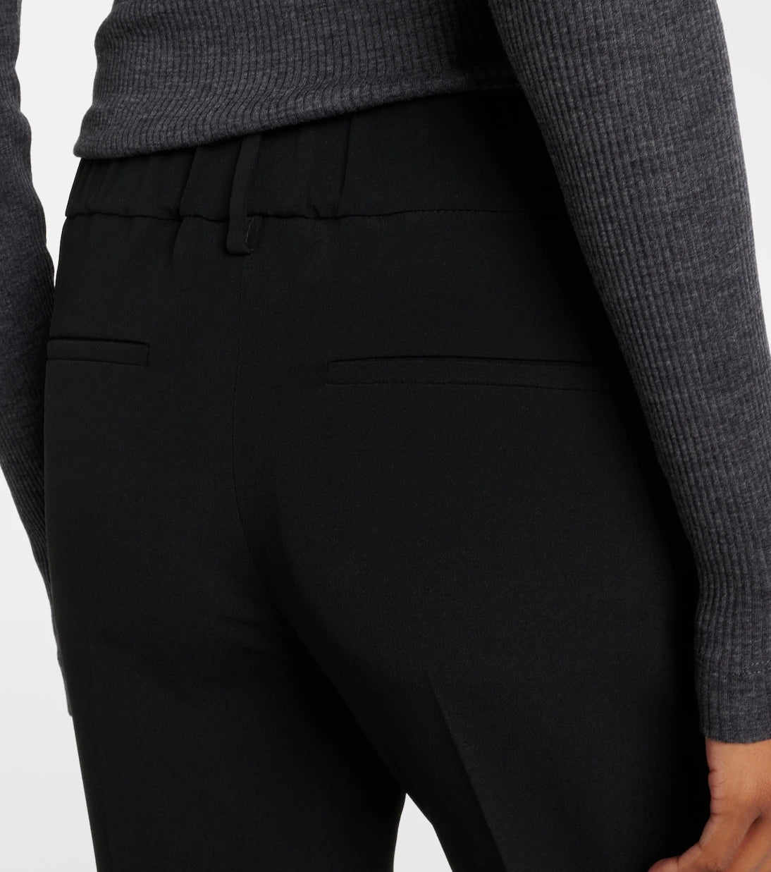 Brunello Cucinelli - Silk-blend cropped pants
