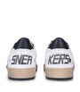 White Leather Ball Star Sneakers