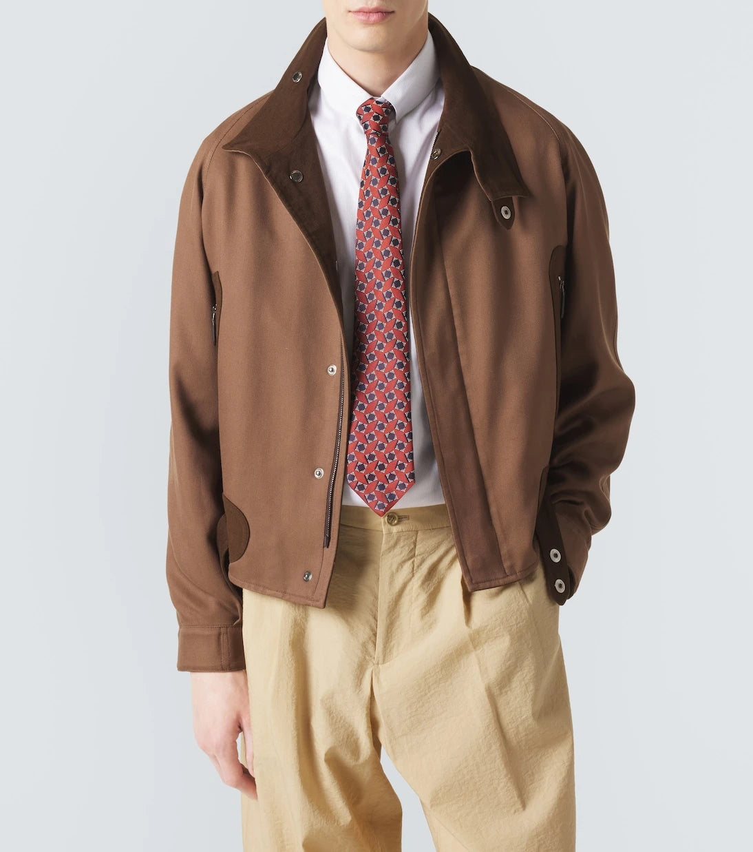 Giorgio Armani - Archivio silk bomber jacket