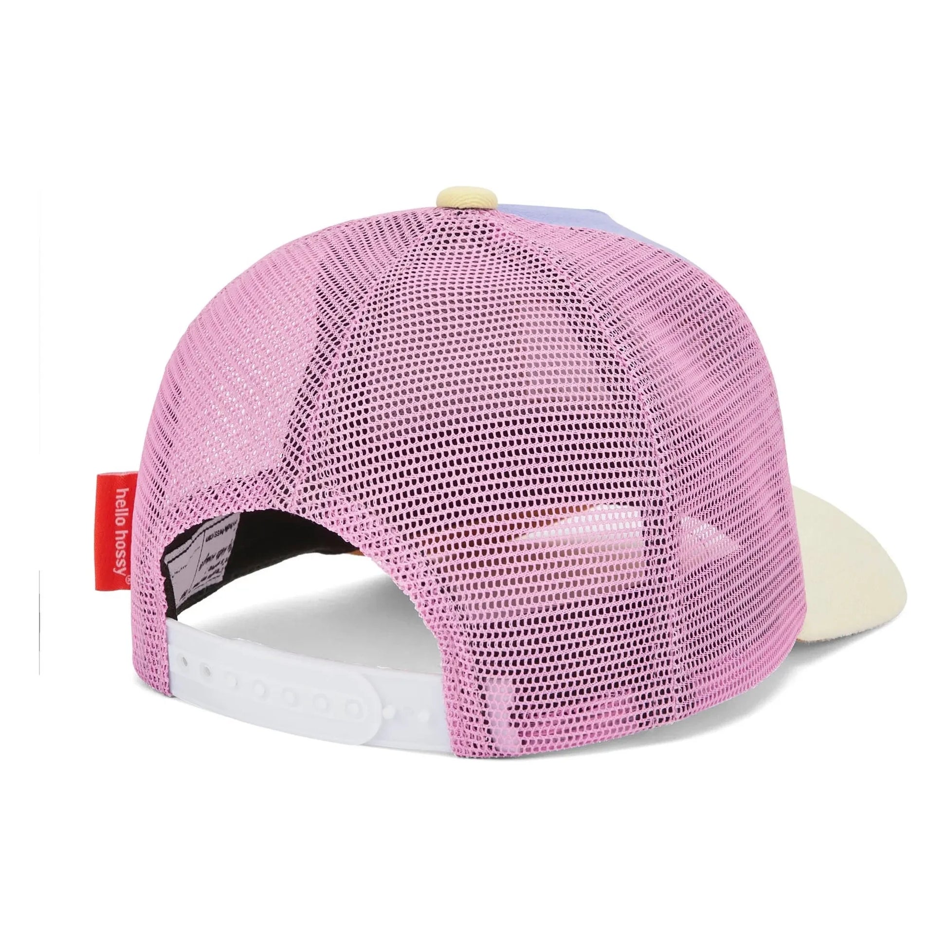 Hello Hossy - Trucker Mini Organic Cotton Curved Visor Cap | Purple