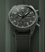 Ceramic Pilot's Chronograph TOP GUN Woodland Watch 44.5mm