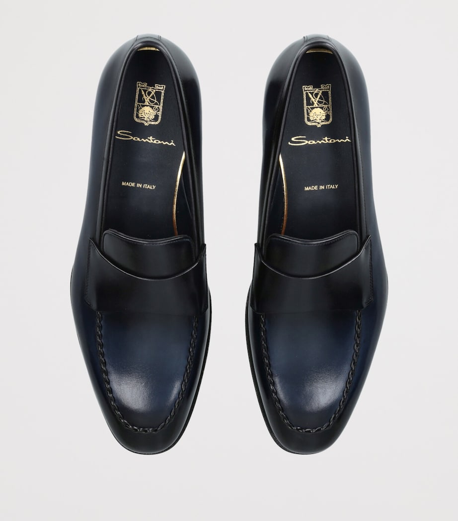 Leather Arco Loafers