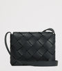 Bottega Veneta Leather Intreccio Diago Cross-Body Bag