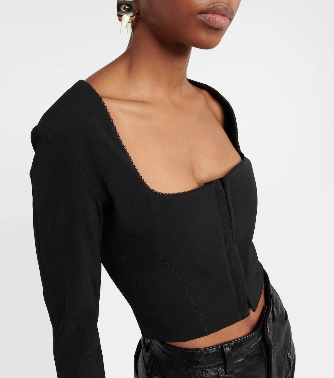 Acne Studios - Jersey crop top